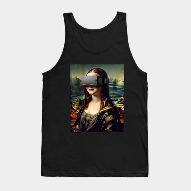 PAST WITH VIEW TO THE FUTURE Tank Top by Graphic Glam